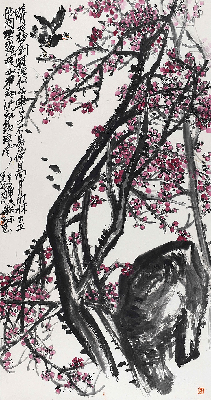 14、《梅影疏斜》（已售）