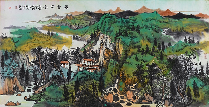 53、《春云有意》（已售）