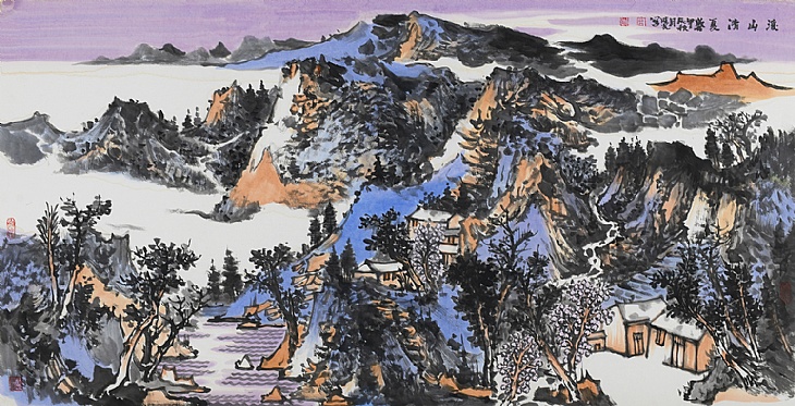63、《溪山清夏》（已售）