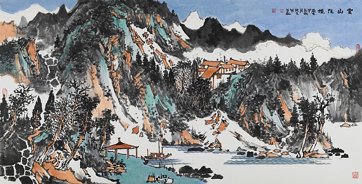 64、《云山佳境》（已售）