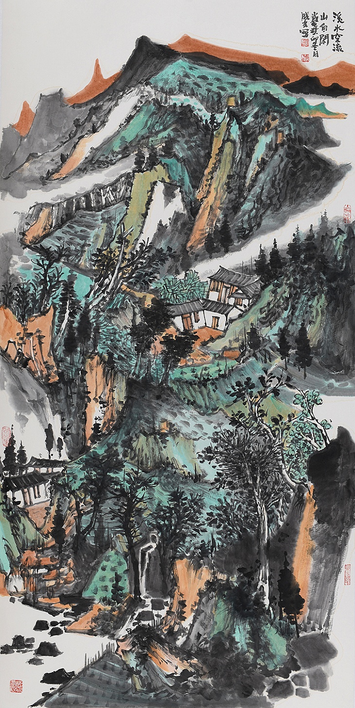 78、《溪山自闲》（已售）