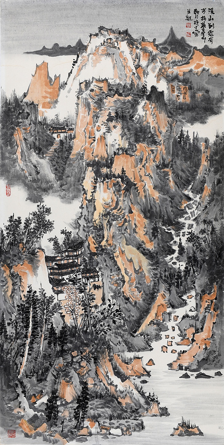 82、《溪山芳林》（已售）
