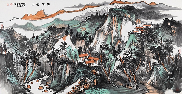 92、《万里云山》（已售）