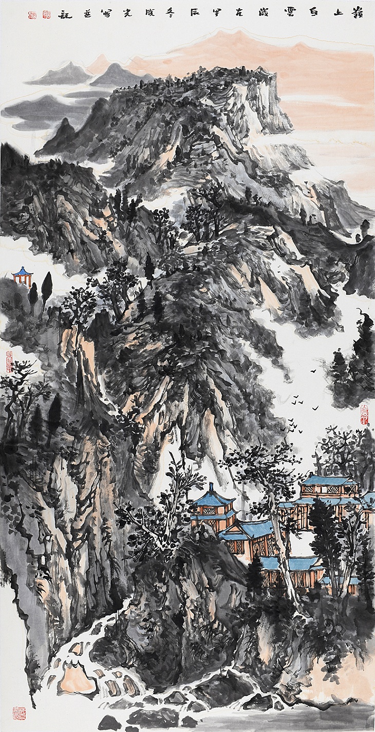 98、《岭上白云》（已售）