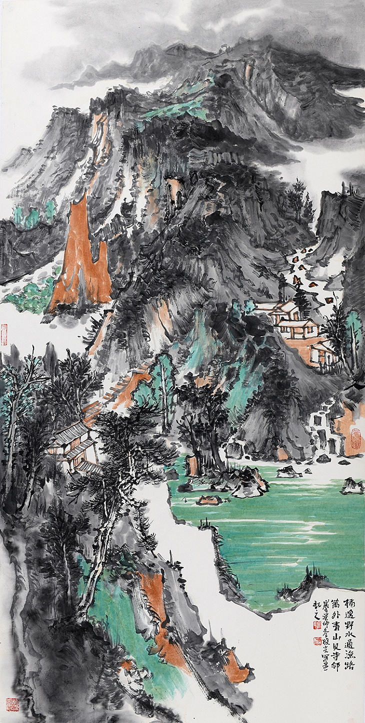 120、《幽谷鸣泉》（已售）