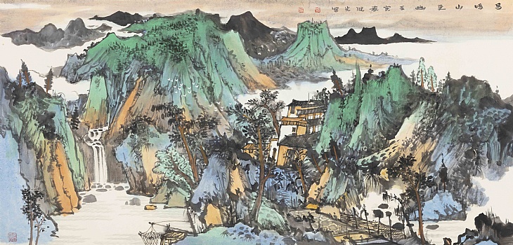 3、《鸟鸣山更幽》