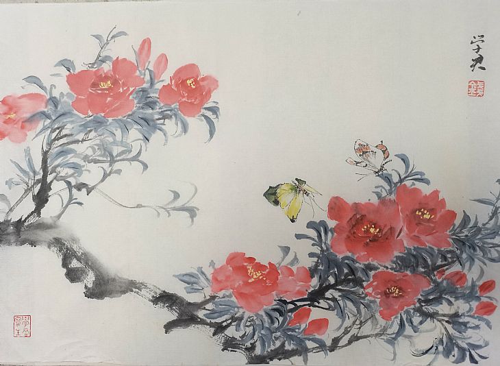 《花蝶翩跹》