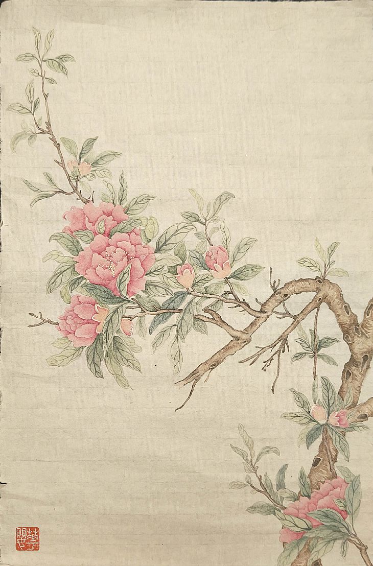 《艳榴凝香》