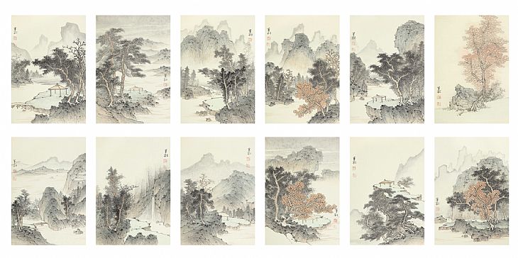 山水册页之六